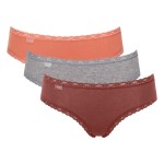 3-Pack Sloggi 24 7 Weekend Hipster