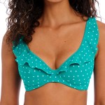 Freya Jewel Cove High Apex Bikini Top With J-Hook