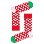 2-Pack Happy Socks Big Dot Snowman Sock