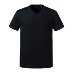 Russell Pure Organic Men Heavy Tee V-Neck