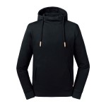 Russell Pure Organic High Collar Hooded Sweat