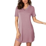 Lady Avenue Bamboo Nightdress SS