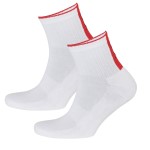 2-Pack HUGO Rib Logo Ankle Sock