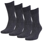 4-Pack Amanda Christensen Bamboo Crew Socks