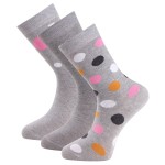 3-Pack Trofe Cotton Printed Socks 