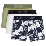 3-Pack Ted Baker Realasting Cotton Basic Trunks
