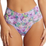 Hanky Panky Signature Lace Print Retro Thong