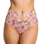 Hanky Panky Signature Lace Print Retro Thong