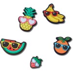 5-Pack Crocs Jibbitz Cute Fruit With Sunnies