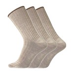 3-Pack Dovre Wool No-Elastic Socks  