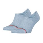2-Pack Tommy Uni TJ Iconic Footie Socks