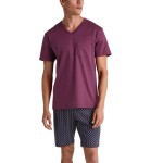 Calida Relax Streamline V-neck Short Pyjama