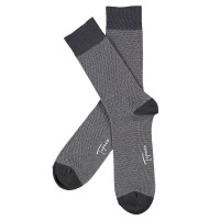 Topeco Men Sock Mercerized Cotton Dots