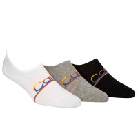 3-Pack Calvin Klein Toby Pride Sneaker Liner Socks 3-Pack Calvin Klein Toby Pride Sneaker Liner Socks