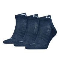 3-Pack Puma Cushioned Quarter Sock