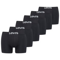 6-Pack Levis Solid Basic Cotton Boxer