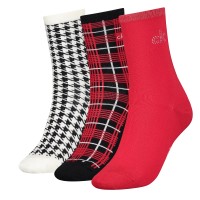 3-Pack Calvin Klein Demi Crew Sock Gift Box