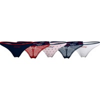 5-Pack Tommy Hilfiger Tommy Holiday Thong Gift Box