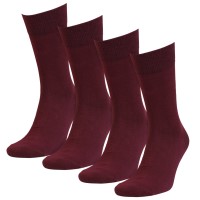4-Pack Amanda Christensen Bamboo Crew Socks