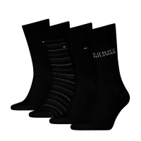 4-Pack Tommy Hilfiger Men Classic Socks Tin Giftbox 