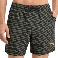 Puma Formstrip Mid Swim Shorts Puma Formstrip Mid Swim Shorts