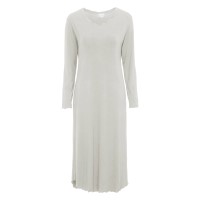 Damella Bamboo Plain Long Sleeve Nightdress  Damella Bamboo Plain Long Sleeve Nightdress