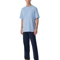 Schiesser Long Pyjamas With Short Sleeve Schiesser Long Pyjamas With Short Sleeve