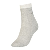Calvin Klein Women Big Crystal Logo Short Sock Calvin Klein Women Big Crystal Logo Short Sock