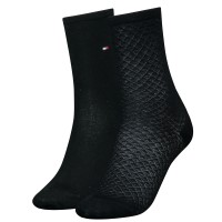 2-Pack Tommy Hilfiger Women Diamond Structure Socks