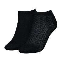 2-Pack Tommy Hilfiger Women Diamond Sneaker Socks