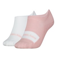 2-Pack Calvin Klein Women Footie High Cut Socks 2-Pack Calvin Klein Women Footie High Cut Socks