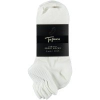 4-Pack Topeco Low Cut Sport Socks