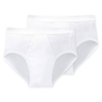 2-Pack Schiesser Essentials Double Ribbed Sportslip
