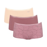 3-Pack Sloggi GO Crush Hipster Shorts