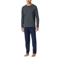 Schiesser Casual Essentials Long Pyjama Round Neck Schiesser Casual Essentials Long Pyjama Round Neck