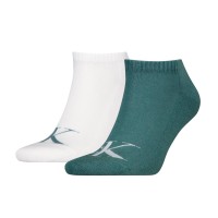 2-Pack Calvin Klein Sneaker Monogram Socks 2-Pack Calvin Klein Sneaker Monogram Socks