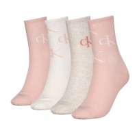 4-Pack Calvin Klein Women Aop Socks Gift Box 4-Pack Calvin Klein Women Aop Socks Gift Box