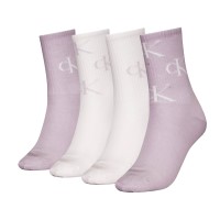 4-Pack Calvin Klein Women Aop Socks Gift Box 4-Pack Calvin Klein Women Aop Socks Gift Box