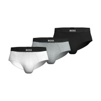 3-Pack BOSS ONE HipBr Cotton Briefs