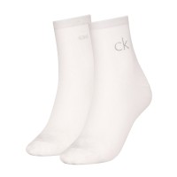 2-Pack Calvin Klein Shiny Logo Short Socks