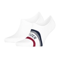 2-Pack Tommy Men Tab Footie Socks