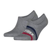 2-Pack Tommy Men Tab Footie Socks