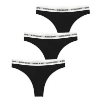 3-Pack Björn Borg Logo Thong