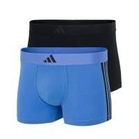 2-Pack Adidas Active Flex Cotton 3 Stripes Low Rise Trunk 2-Pack Adidas Active Flex Cotton 3 Stripes Low Rise Trunk