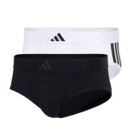 2-Pack Adidas Active Flex Cotton 3 Stripes Low Rise Trunk