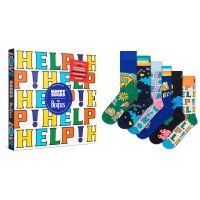 6-Pack Happy Socks The Beatles Vinyl Gift Box 6-Pack Happy Socks The Beatles Vinyl Gift Box