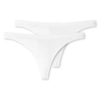 2-Pack Schiesser 95-5 Organic Cotton Thongs