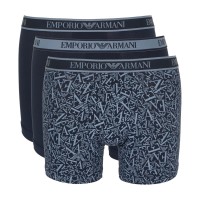 3-Pack Armani Logo Boxer With Long Leg