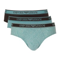 3-Pack Armani Logo Brief With Core Logo