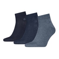 3-Pack Calvin Klein Classic Quarter Socks For Men 3-Pack Calvin Klein Classic Quarter Socks For Men